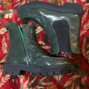 Franco Sarto Green Boots